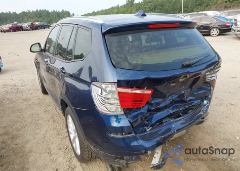 2017 BMW X3 xDrive28I из США, поврежденный, VIN 5UXWX9C3XH0W70889